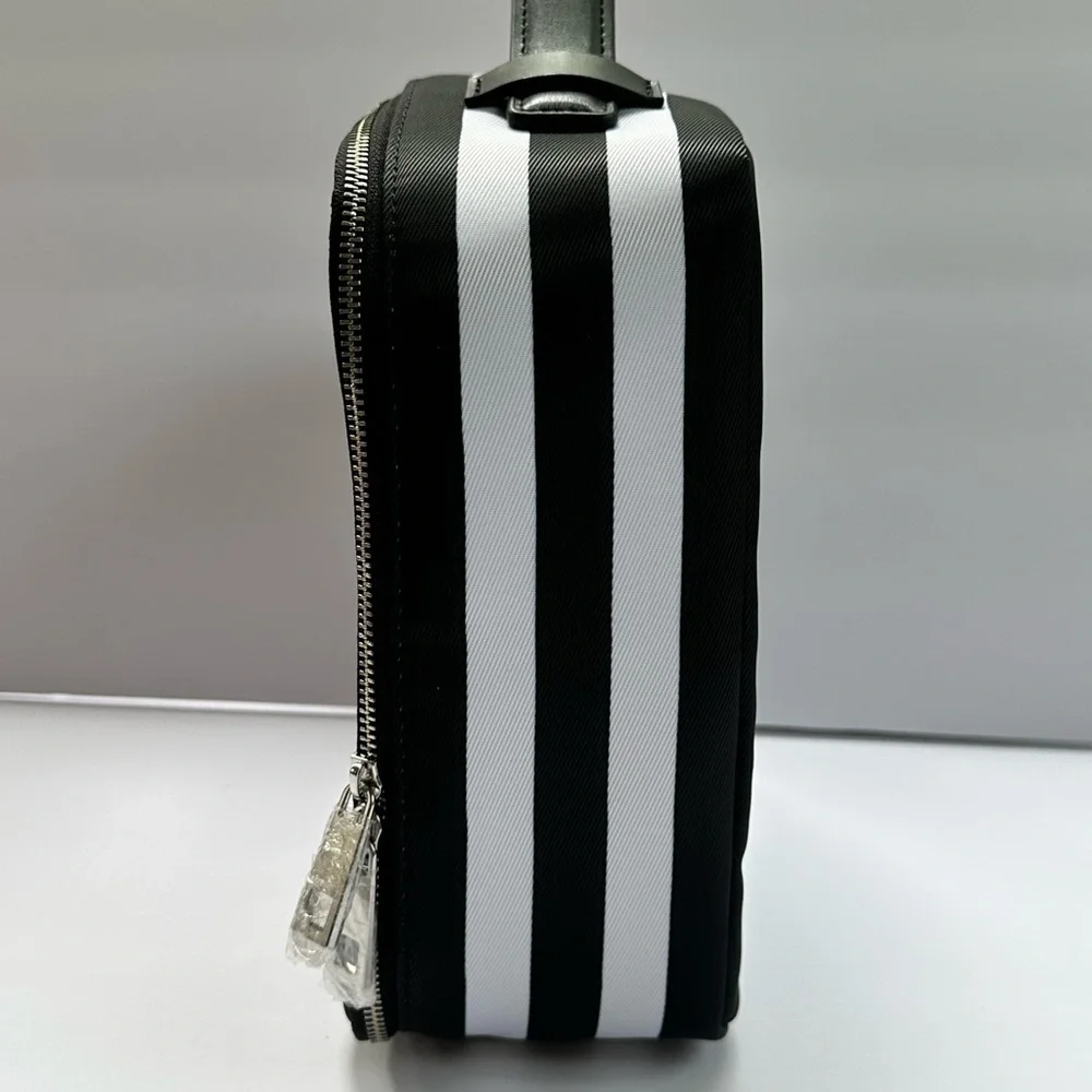 Sephora X ToTheMarket Black Cosmetic Bag NWT